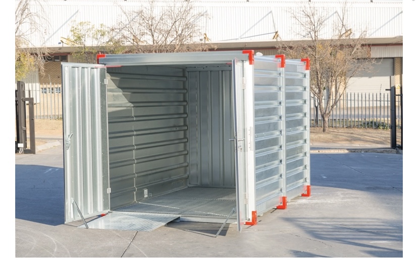 Kovobel 3m Chemical Steel Container Storage Shed | Kovobel