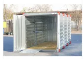 Kovobel 4m Steel Container Storage Shed | Kovobel
