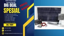 Gate motor solar conversion kit | Peak Electrical Solutions