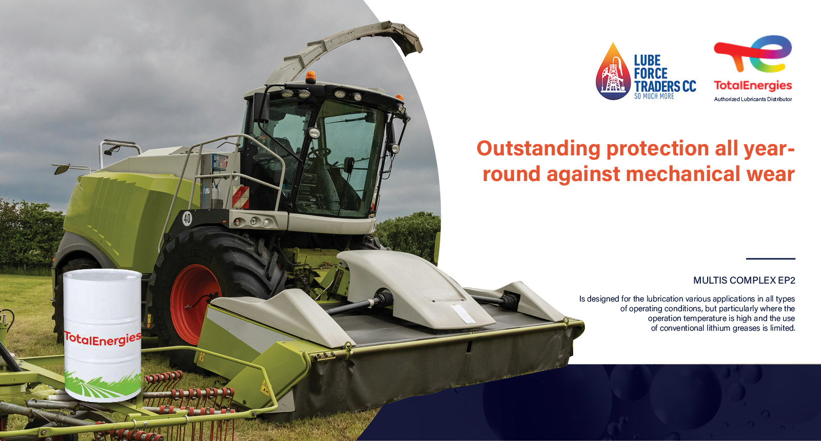 Outstanding protection all year-round against mechanical wear | Lube Force Traders cc