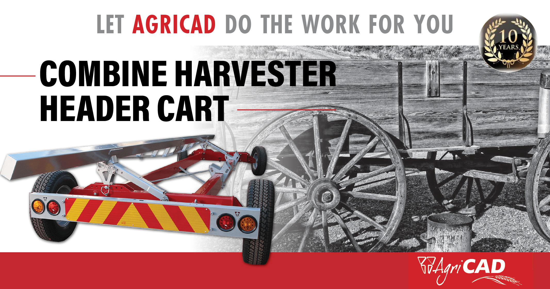 Combine harvester header cart / Tafelkar | AgriCAD
