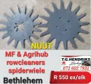 Massey Ferguson & agrihub rowcleaners spiderwiele | T.G Hendriks boerdery