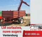 ML oorlaaiwa | T.G Hendriks boerdery