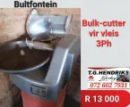 Bulk-cutter vir vleis 3Ph | T.G Hendriks boerdery