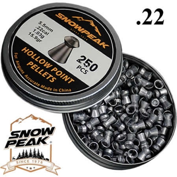 SnowPeak Pellets hollow point | Tactical Defence Store