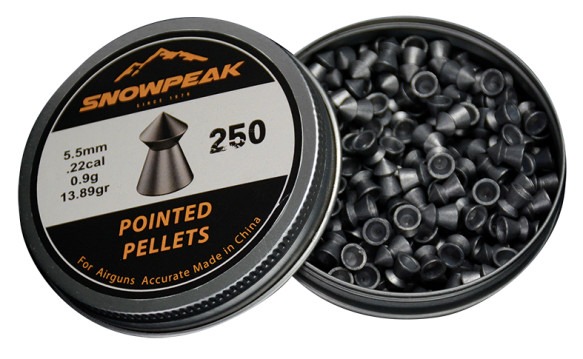 SnowPeak Pellets pointed | Tactical Defence Store