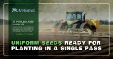 Uniform seeds ready for planting in a single pass | Orthman