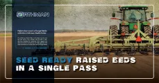 Seed ready raised beds in a single pass | Orthman