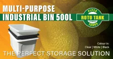The perfect storage solution | Multi-purpose industrial 500L bin | Roto Tanks