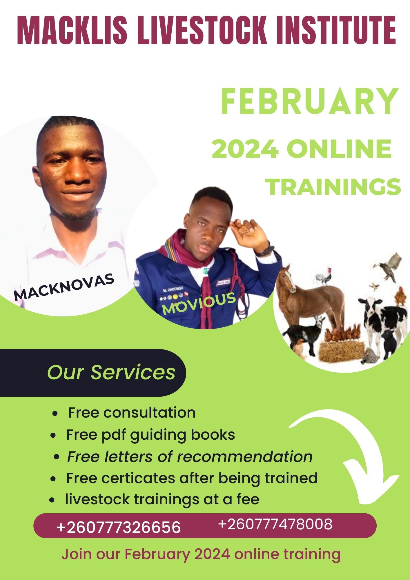 LIVESTOCK TRAININGS